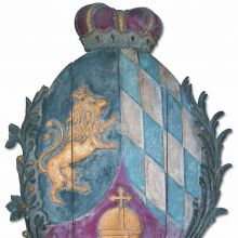 Wappen des Kurfürstentums Bayern aus Haßfurt (1803)