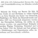 Münchner Vertrag zwischen Bayern und Österreich, 14. April 1816 (Transkription), 1