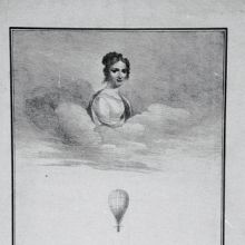 Ballonflug der Madame Reichardt über das Münchner Oktoberfest (1820)