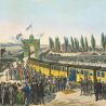Fahrt König Ludwigs I. von Bayern auf der Eisenbahn von Nürnberg nach Fürth (1835)
