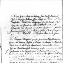 „Protocoll welches in dem Königlichen Pallaste zu München abgehalten worden, den ersten Jänner im Jahre ein Tausend acht hundert und sechs“ (1806), Seite 3