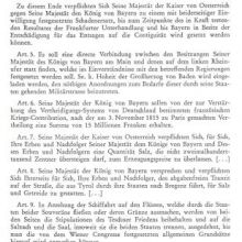 Münchner Vertrag zwischen Bayern und Österreich, 14. April 1816 (Transkription), 3