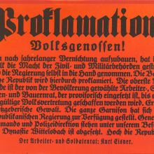Revolution und Räterepublik in Bayern (1918/19)