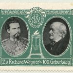 Briefmarke „Zu Richard Wagner’s 100. Geburtstag“