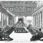 „Die Eröffnung des bayrischen Landtags im Thronsaale zu München“ (1846)