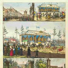 „Gedaechtnissblatt des achten National-Festes zu Nürnberg den 25. August 1833“ (1833)