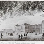 Residenz in Würzburg (um 1830)