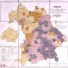 „Charte über die politische Färbung Bayerns zur Zeit des Landtags 1849“