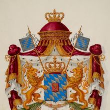 Wappen König Maximilians I. Joseph, ab 20. Dezember 1806