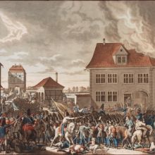 Schlacht bei Hanau am 30. Oktober 1813