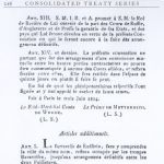 Pariser Konvention zwischen Bayern und Österreich, 3. Juni 1814, französischer Text (Transkription), Seite 5