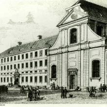 Universitätsgebäude in Landshut (nach 1805)