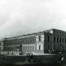 Alte Pinakothek München, Ansicht von Südosten (um 1836)