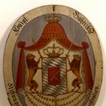 Amtsschild „Königl. Bayerische Stiftungs Administration“ (um 1808)