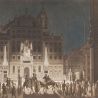 Beleuchtung des Rathauses für die nach Augsburg heimkehrenden bayerischen Truppen (um 1809)