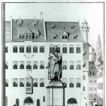 Dürer-Denkmal in Nürnberg (um 1840/50)