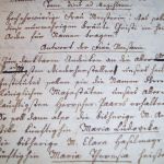 Einkleidung der ersten Novizinnen der Franziskanerinnen zu Dillingen nach deren Restitution (1829)