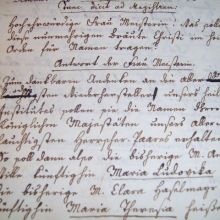 Einkleidung der ersten Novizinnen der Franziskanerinnen zu Dillingen nach deren Restitution (1829)