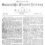 Bericht über Ankunft Eugène de Beauharnais’ in München am 10. Januar 1806