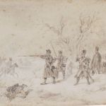 Abwehr eines russischen Angriffs durch bayerische Truppen während des Rückzugs aus Russland (1812)