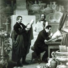 „Porzellanmalerei“ (um 1850)